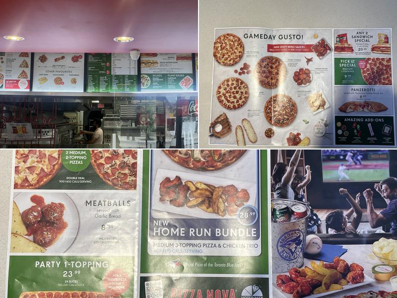 Pizza Nova Menu