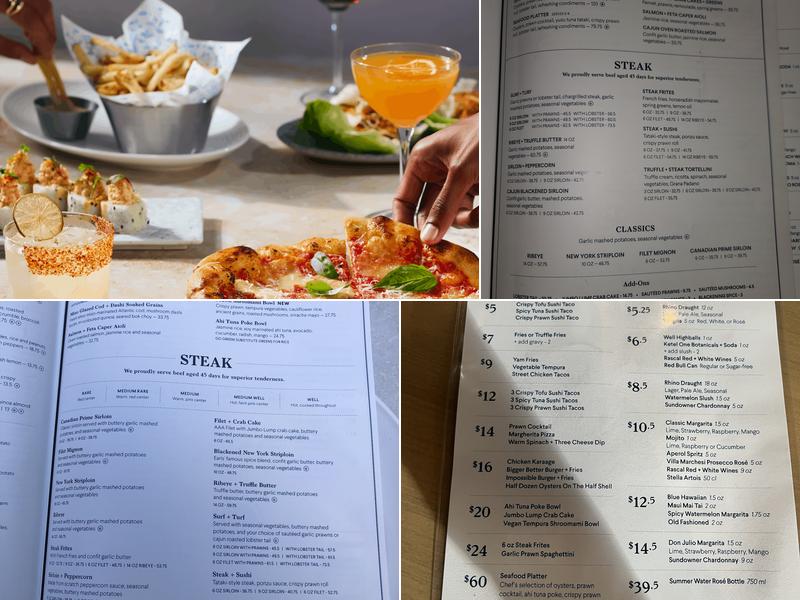 Earls Kitchen + Bar Menu