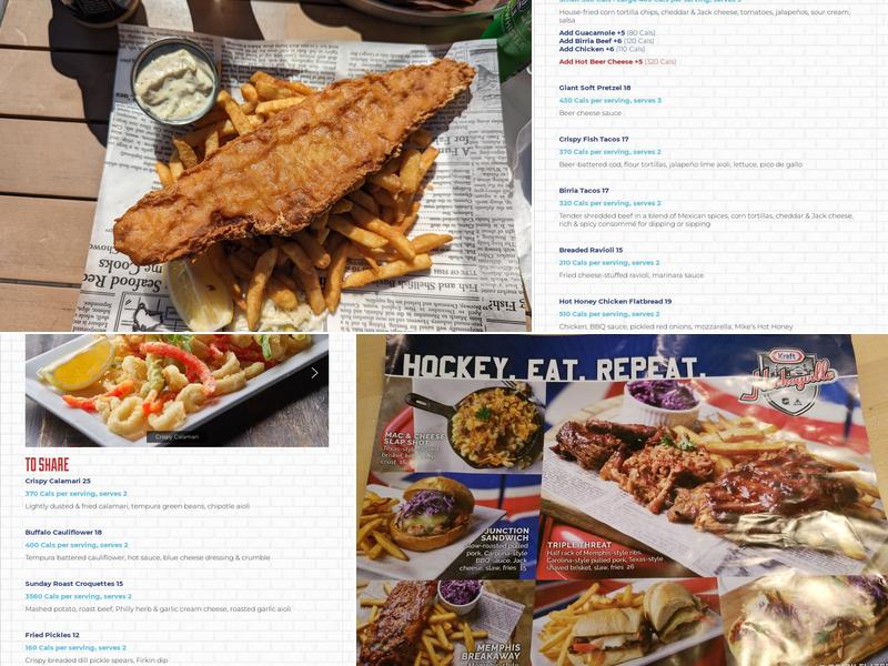 The Swan: A Firkin Pub Menu