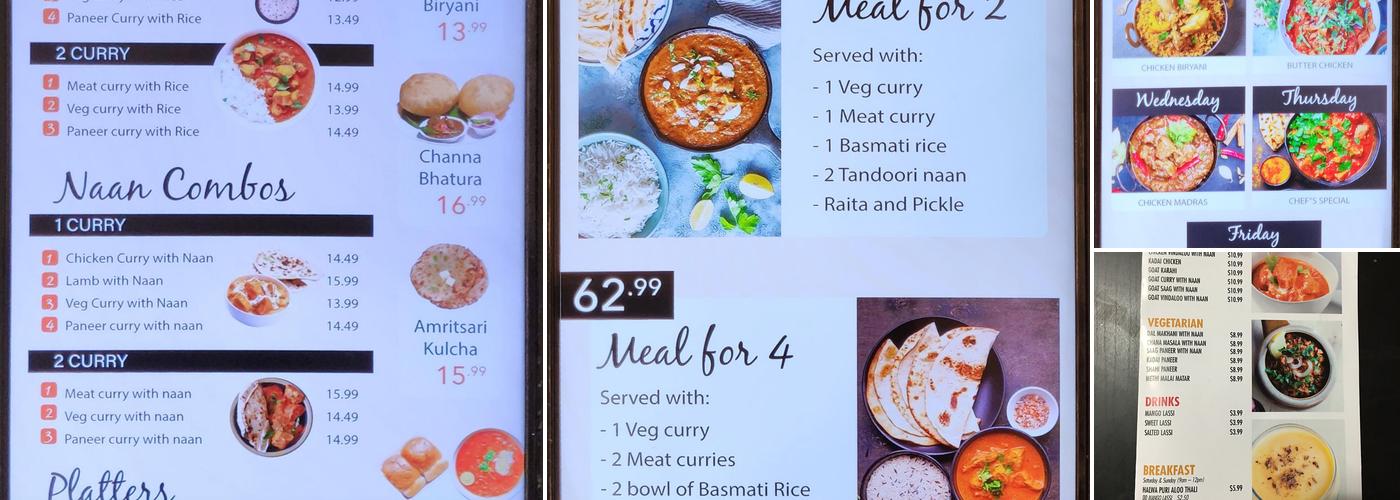 Amaya Menu