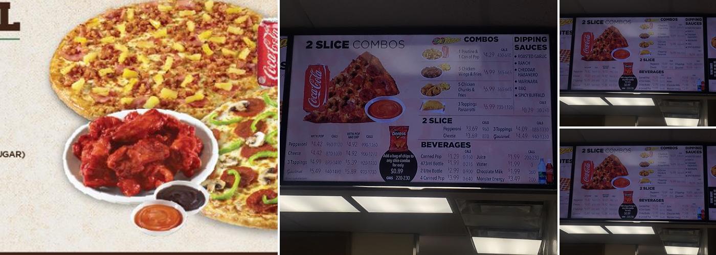 241 Pizza Menu