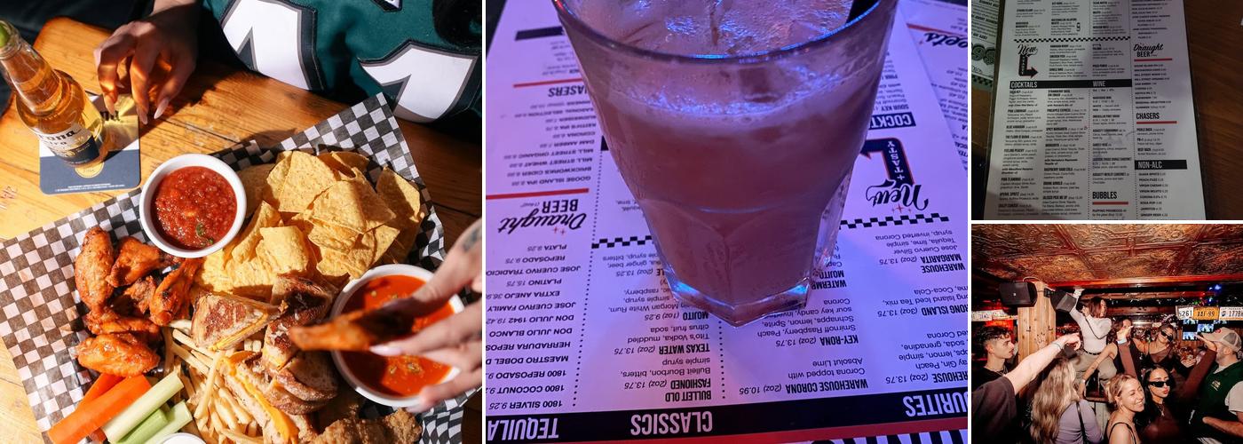 Queen Street Warehouse Menu