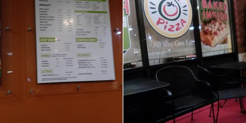 Cicis Pizza Menu