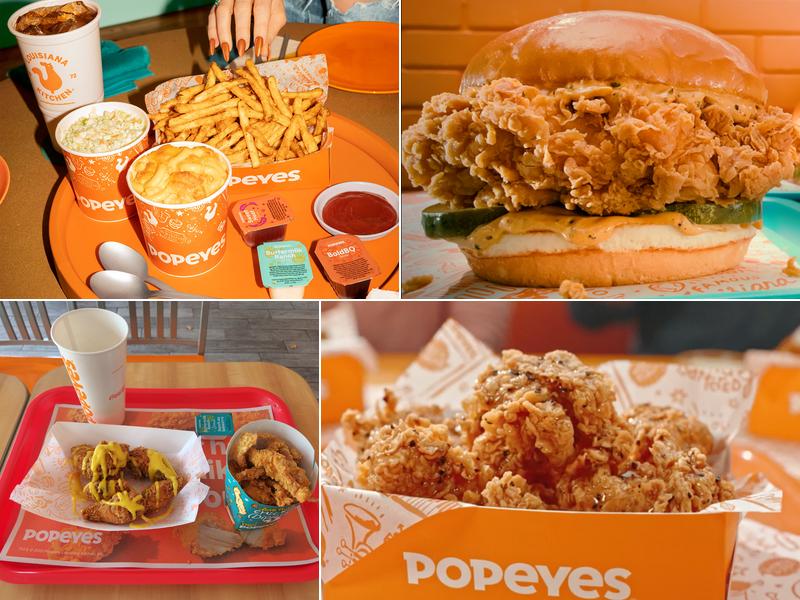 Popeyes Louisiana Kitchen Menu