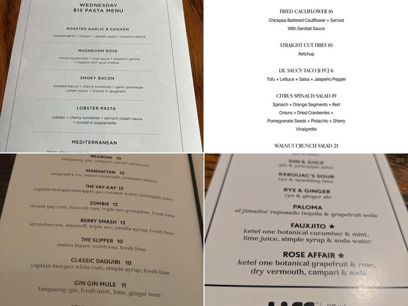 Fox on John Menu