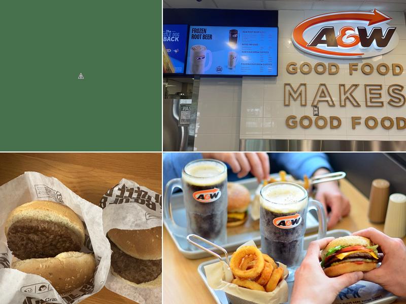 A&W Canada Menu