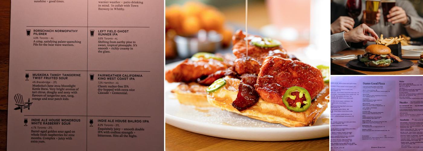 King Taps King Street Menu