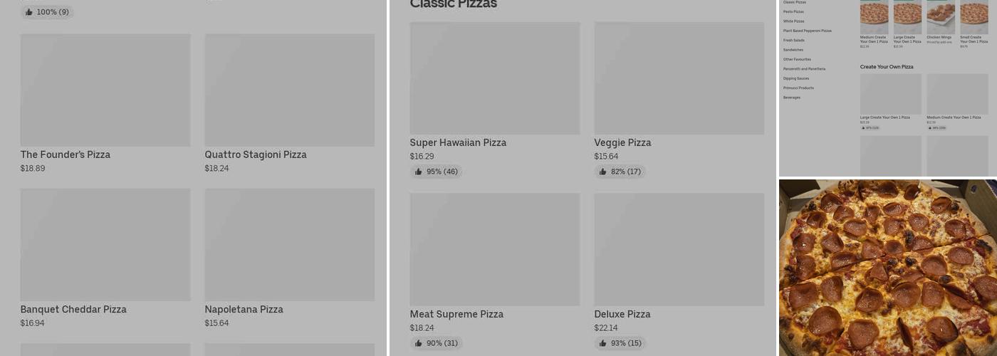 Pizza Nova Menu