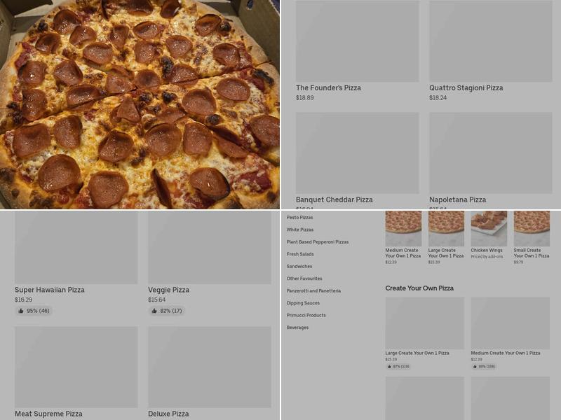Pizza Nova Menu