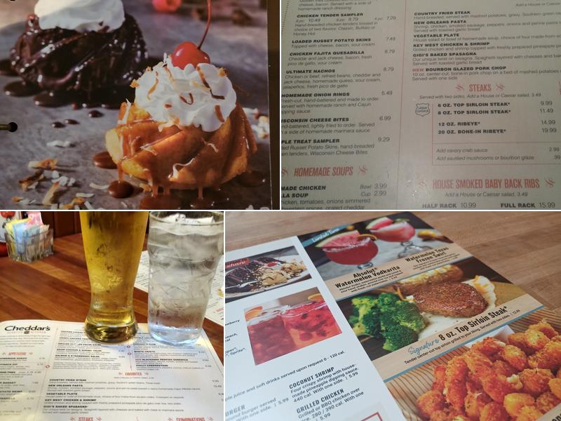 Cheddar's Scratch Kitchen Menu