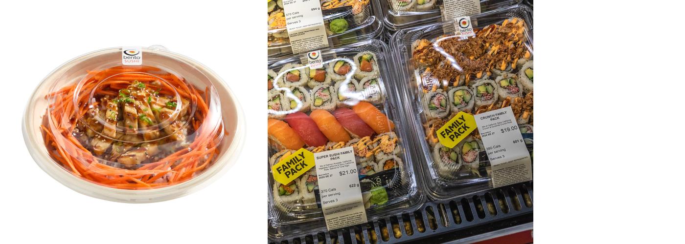 Bento Sushi Menu
