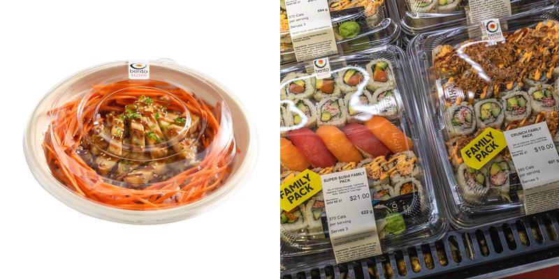 Bento Sushi Menu