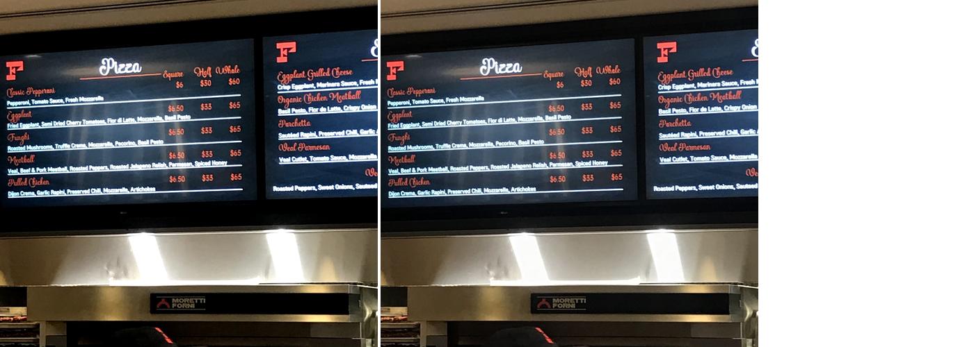 Fabbrica TD Menu
