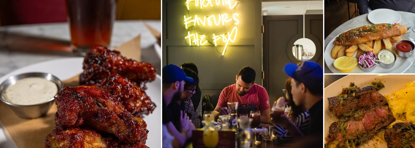 The Fortunate Fox Menu