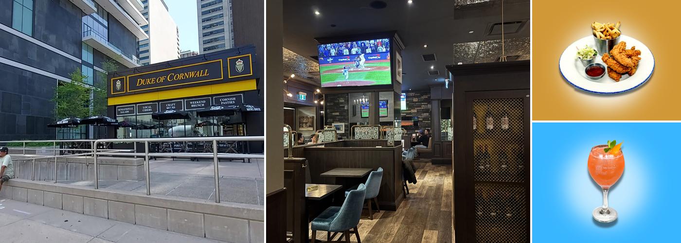 Duke of Cornwall Menu