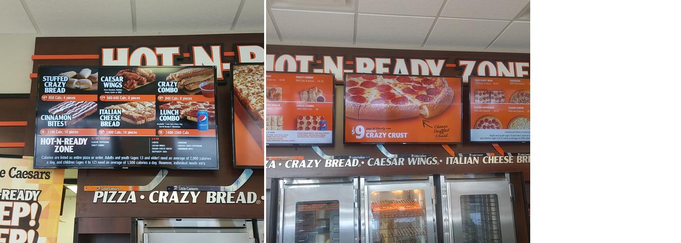Little Caesars Pizza Menu
