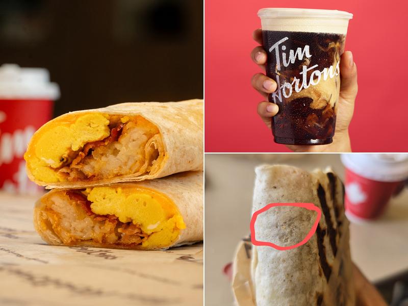 Tim Hortons Menu
