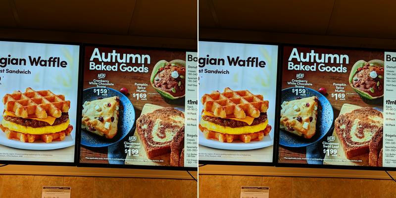 Tim Hortons Menu