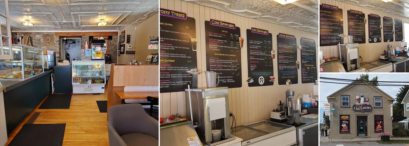 Vanilla Bean's Cafe & Creamery Menu