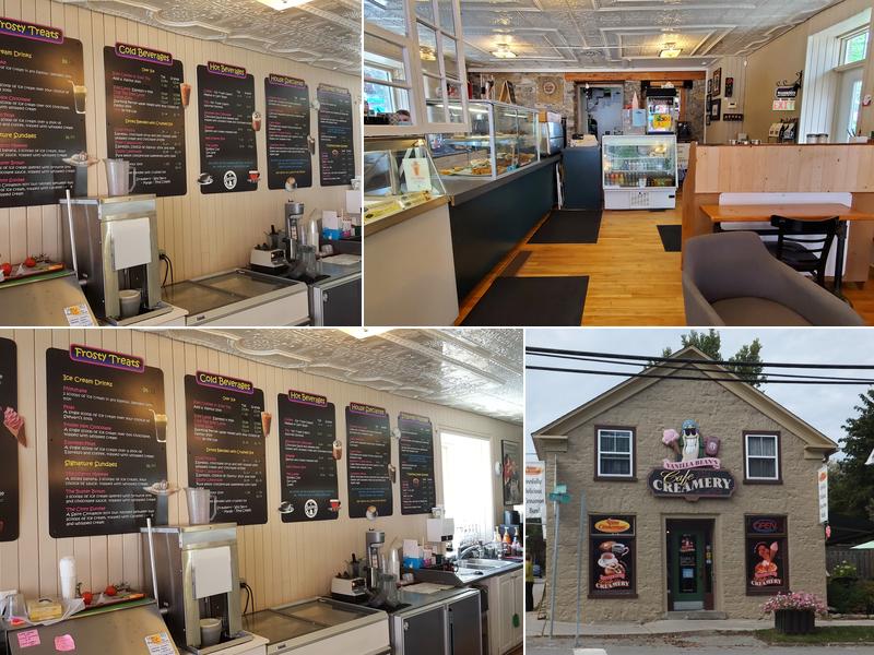 Vanilla Bean's Cafe & Creamery Menu