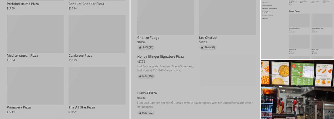 Pizza Nova Menu