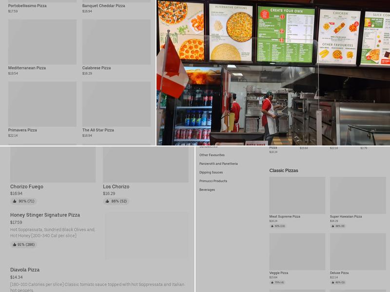 Pizza Nova Menu
