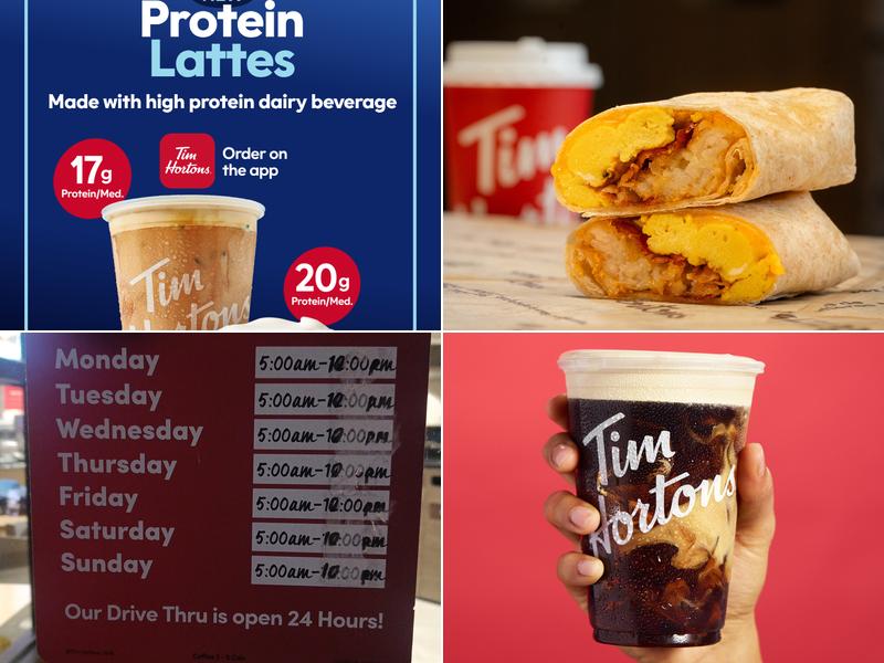 Tim Hortons Menu