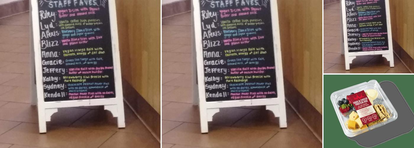 Smoothie King Menu