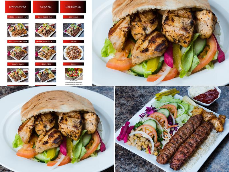 Two Brothers Shawarma Menu