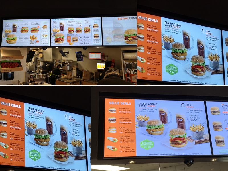 A&W Canada Menu