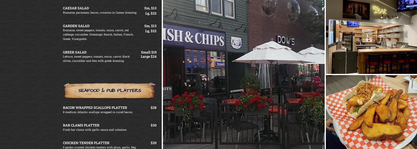 Brits Fish & Chips Menu