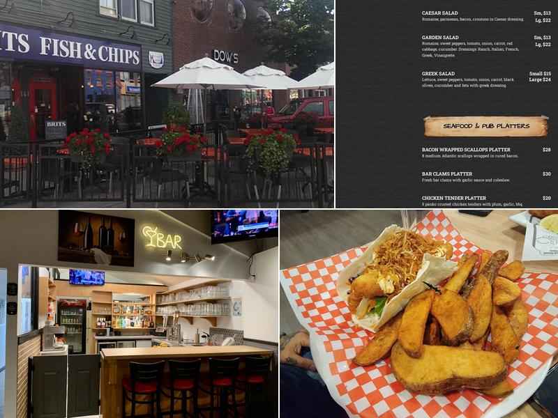 Brits Fish & Chips Menu