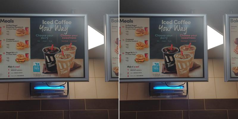 Tim Hortons Menu