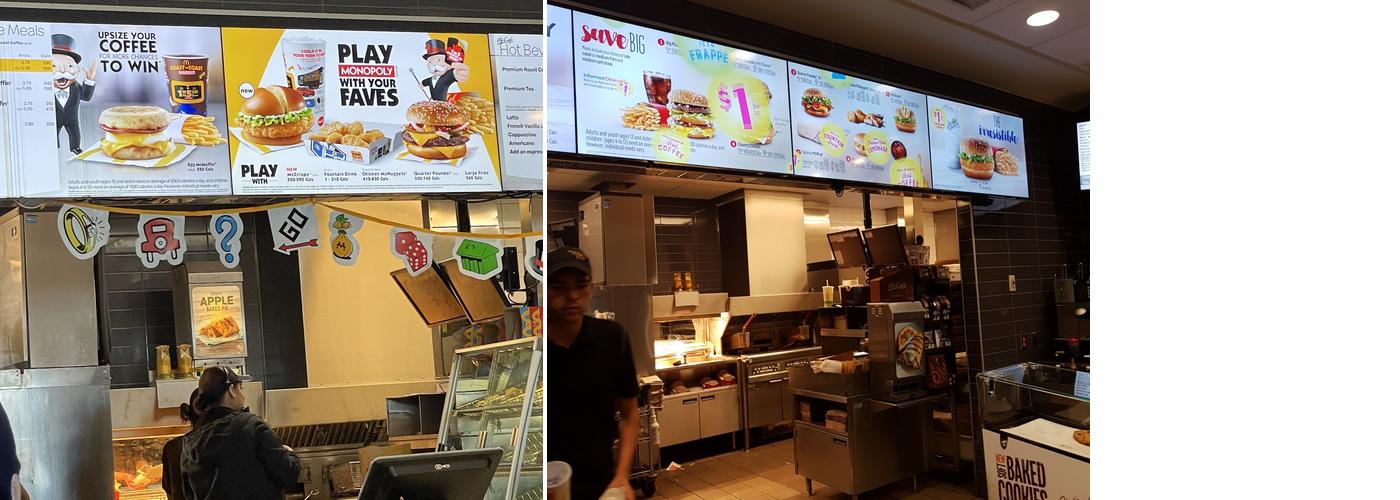 McDonald's Menu