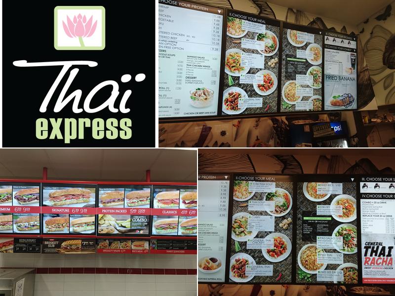 Thai Express Restaurant Summerside Menu