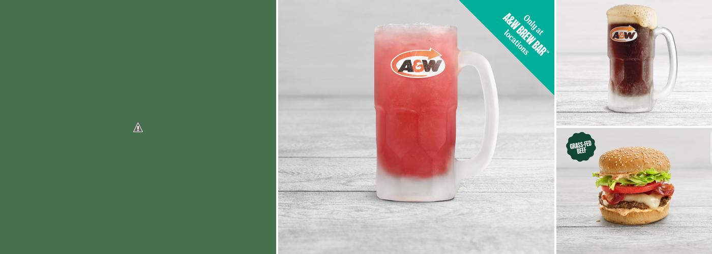 A&W Canada Menu