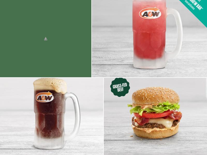 A&W Canada Menu