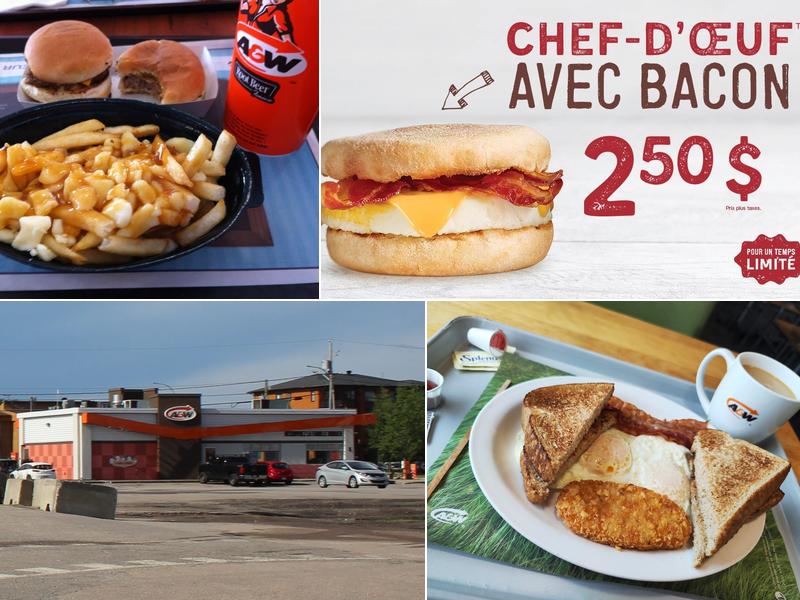 A&W Canada 1255 Rue Nouvel, Baie-Comeau