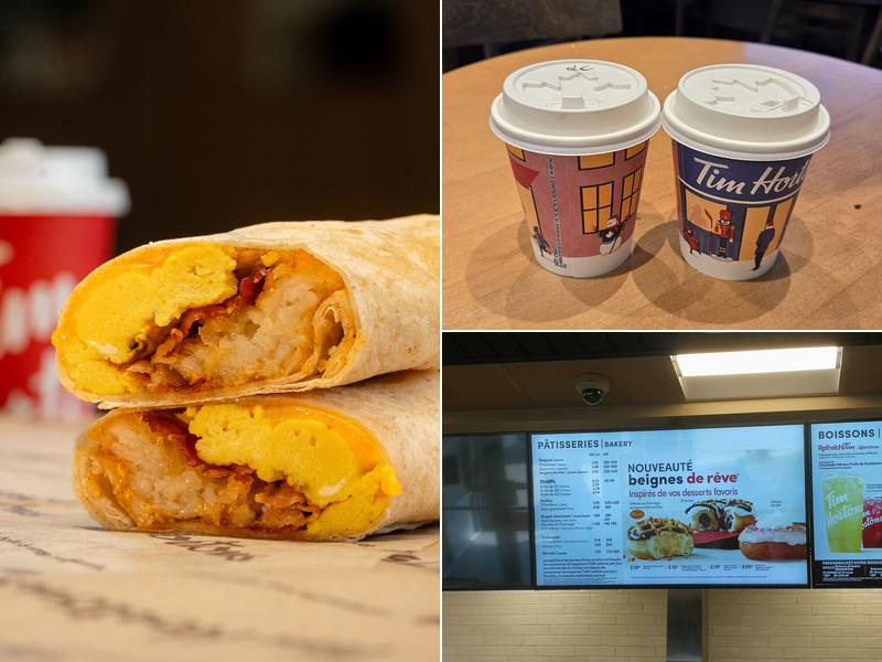 Tim Hortons Menu