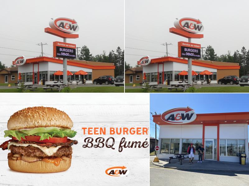 A&W Canada 220 Bd Rene Levesque E, Chandler