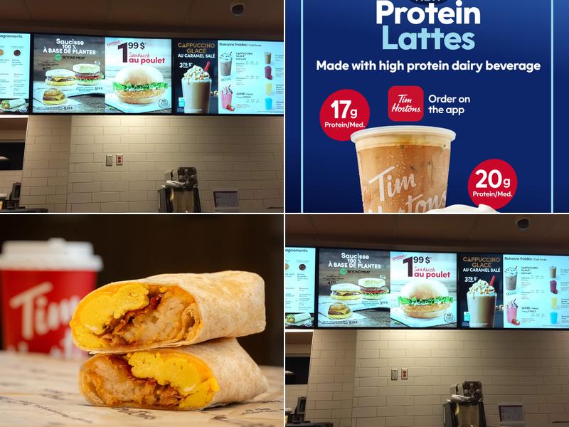 Tim Hortons Menu