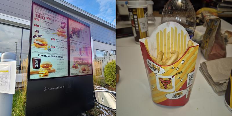 McDonald's Menu