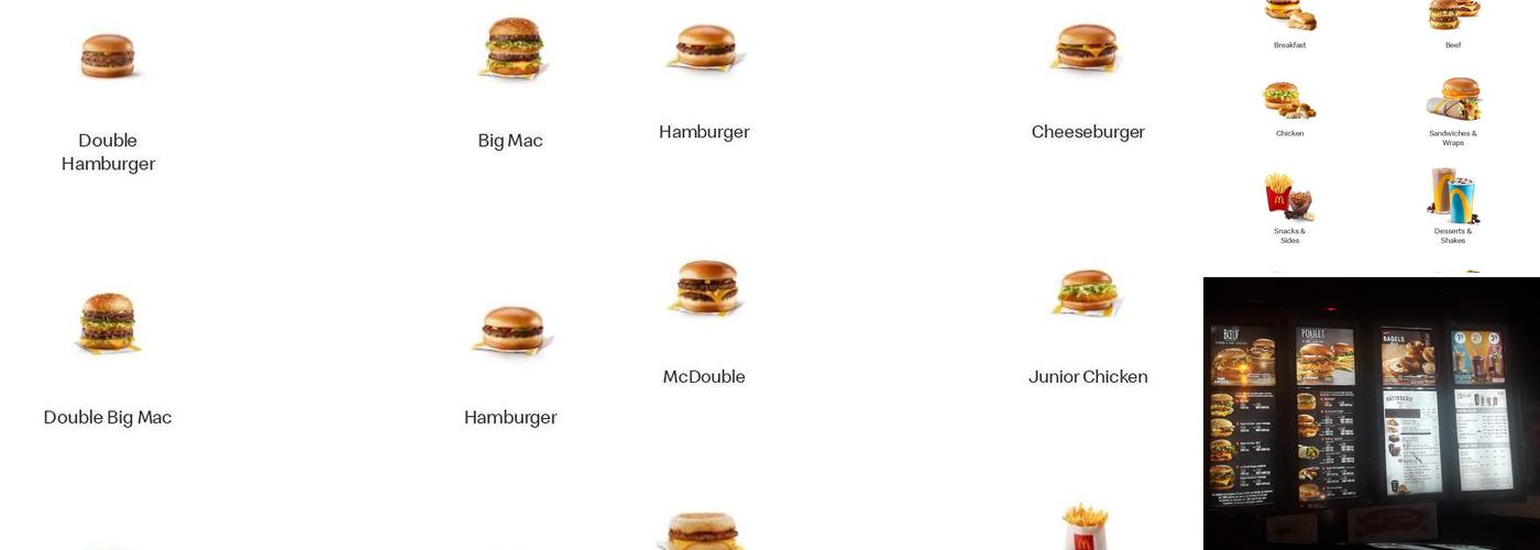 McDonald's Menu