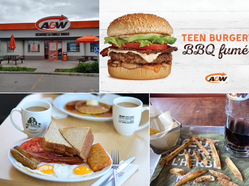 A&W Canada 1025 Bd Talbot, Chicoutimi