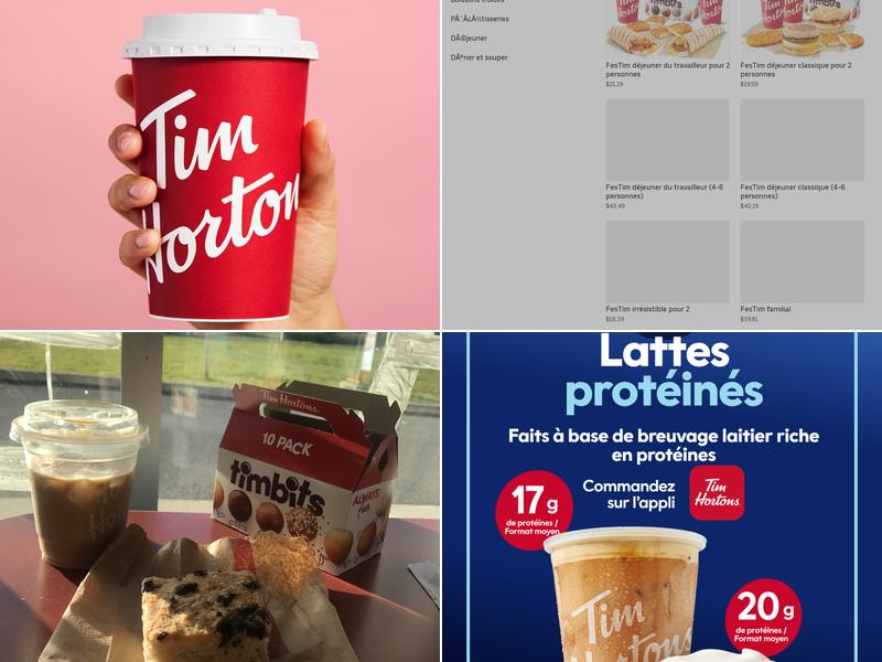 Tim Hortons Menu
