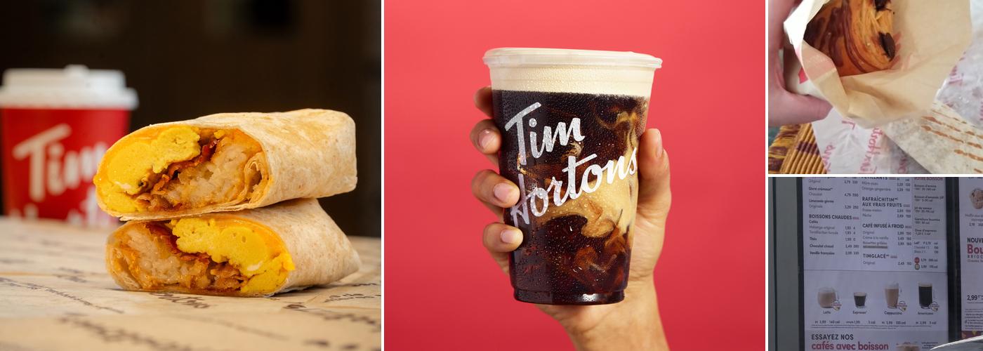 Tim Hortons Menu