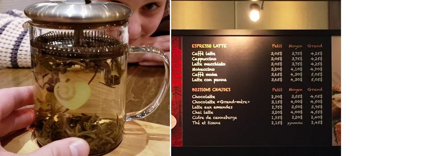 Café Morgane Menu
