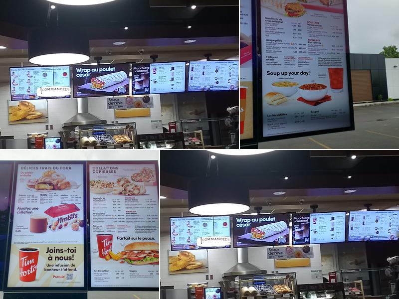 Tim Hortons Menu