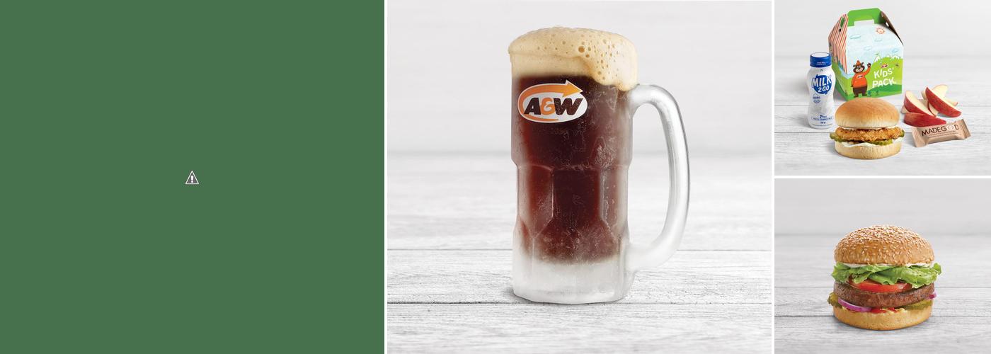 A&W Canada Menu