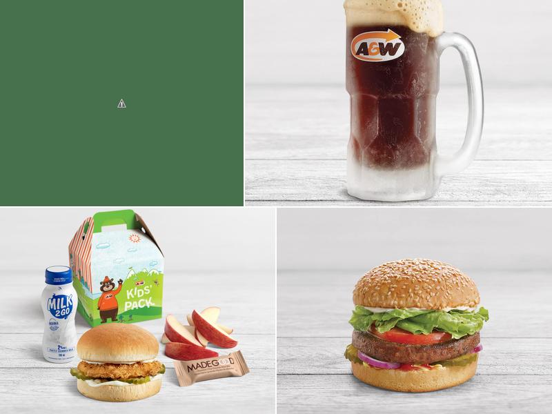 A&W Canada Menu